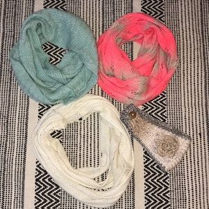 Scarves and Headband